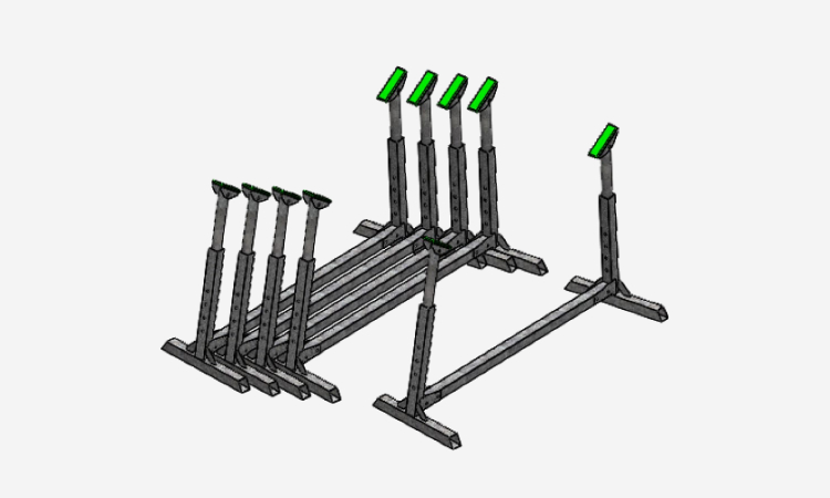 Demi-ber compatible avec bers hydrauliques traditionnels