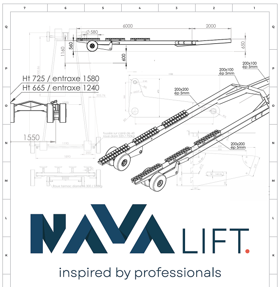 Schéma et logo Navalift expert en équipement nautique